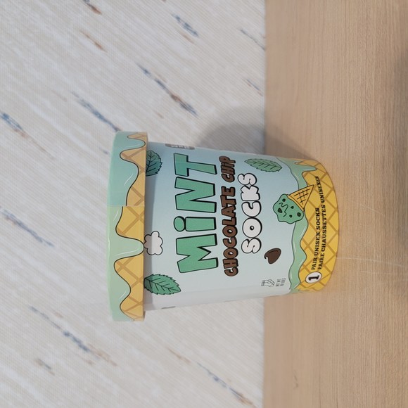 Main & Local | Mint Chocolate Chip Socks | New | - Picture 1 of 6